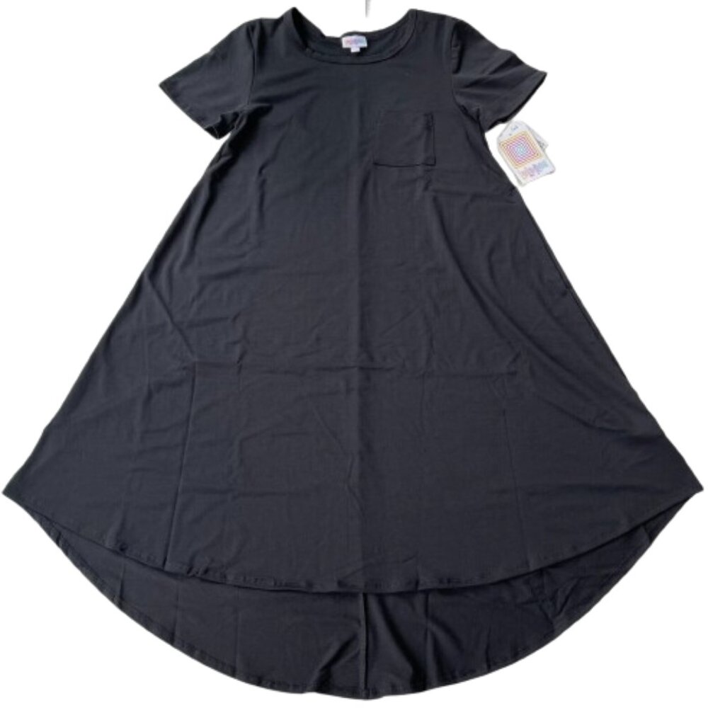 NWT LuLaRoe Black Carly dress, Size Medium